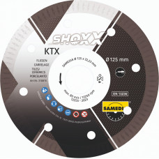Samedia dimanta griešanas disks, KTX 115x22/1,2