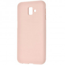 Samsung J4 Plus Silicone Case Pink Sand