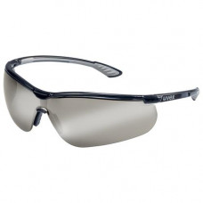 Uvex Safety glasses Uvex Uvex Sportstyle, dark lense, anti fog on the inside, Silvermirror coating, black/grey