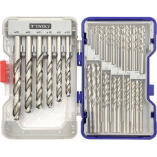 Tivoly urbju komplekts metālam 1-13mm, HSS, 100gab