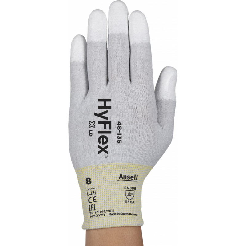 Ansell Safety gloves Ansell HyFlex® 48-135 , size 8