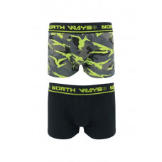 North Ways Boxers North Ways Narcis 1709 Camouflage/Neon, size M