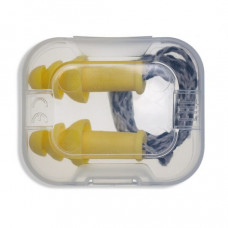 Uvex Reusable ear plugs with cord Uvex Whisper Supreme, yellow, SNR 30dB, size L, in a plastic mini box