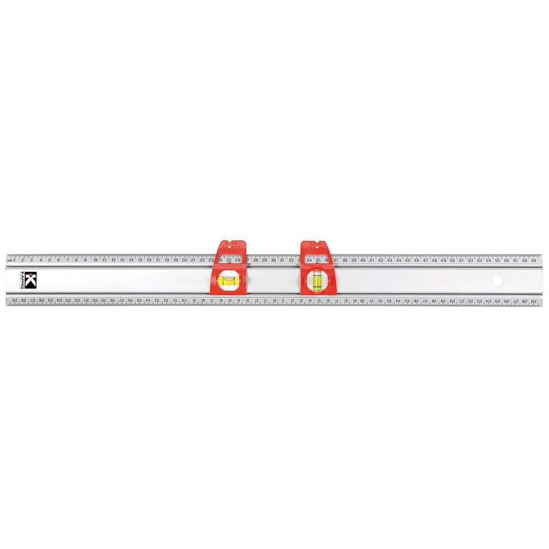 Kapro Alumīnija lineāls ar 2 kustīgām kolbām 120cm Kapro