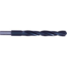 Tivoly RRS HSS Roll Forged Jobber Length Drill Ø15,00 mm. Reduced shank 12 mm. Point angle 118°.  Steam treated