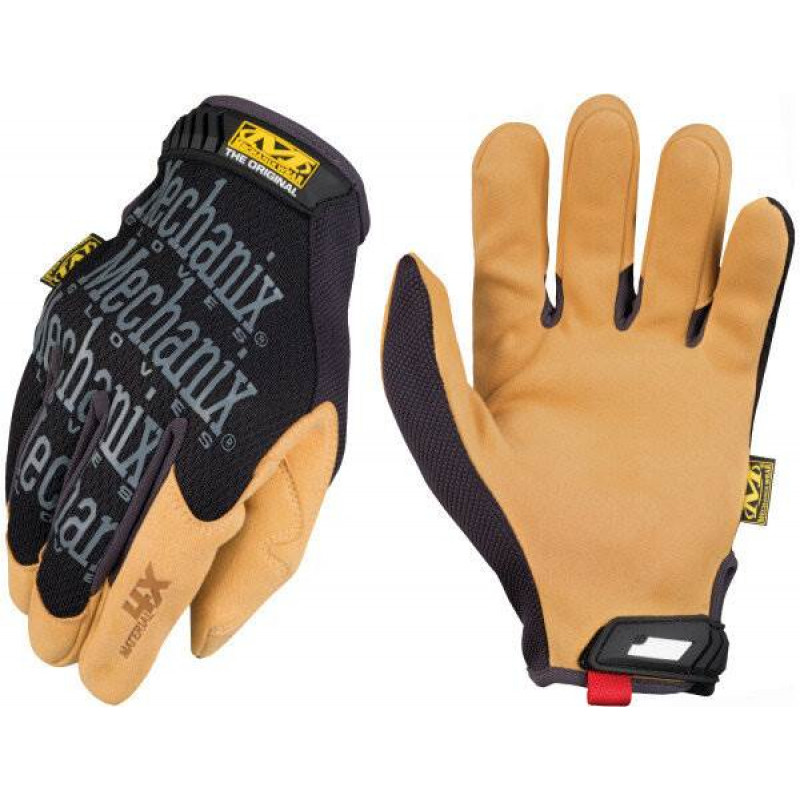 Mechanix Wear Cimdi Material 4X Original , melns/dzeltens , izmērs M