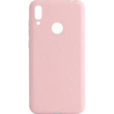 Huawei Y7 2019 Silicone case Pink Sand