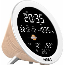 Nasa WSP1700 wood Weather Station/Speaker BT Ship