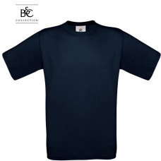 Pesso Marškinėliai B&C EXACT, mėlyna M