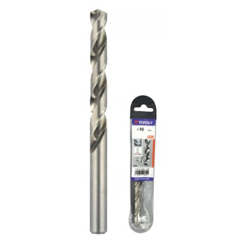 Tivoly Metal drill bits Ø4,8 mm, HSS fully ground T Line. 2pcs, blister