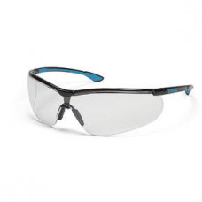 Uvex Safety glasses Uvex Uvex Sportstyle, clear lense, supravision extreme (anti scratch, anti fog) coating, black/blue. Super light and comfortable