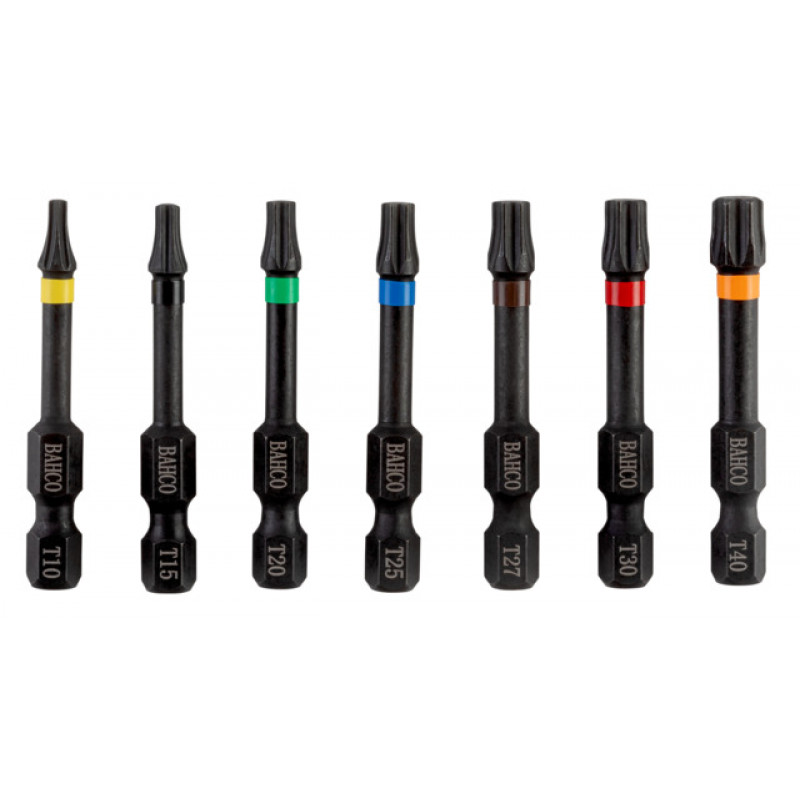 Bahco Uzgaļi 66IM T20 50mm Impact, 2 gab.