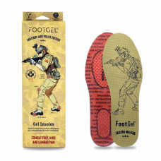 Footgel Insoles Footgel Tactical, size 43-47
