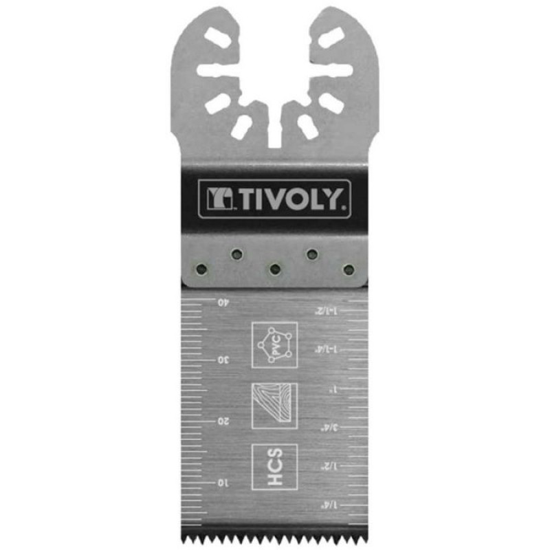 Tivoly Daudzfunkcionāls zāģa asmens 34x40mm, HCS (hardened teeth), kokam