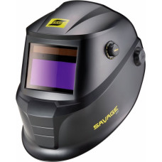 Esab Auto-darkening welding mask SAVAGE A40 9-13, black, interchangeable batteries