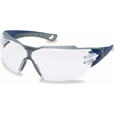 Uvex Safety spectacles Uvex cx2, clear lense, supravisionv excellence coatong. blue/grey frame