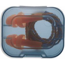 Uvex Reusable ear plugs with cord Uvex Whisper, orange, SNR 27dB, size S, in a plastic mini box
