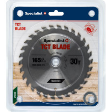 Specialist+ TCT asmens, 165x30Tx30/20/16 mm