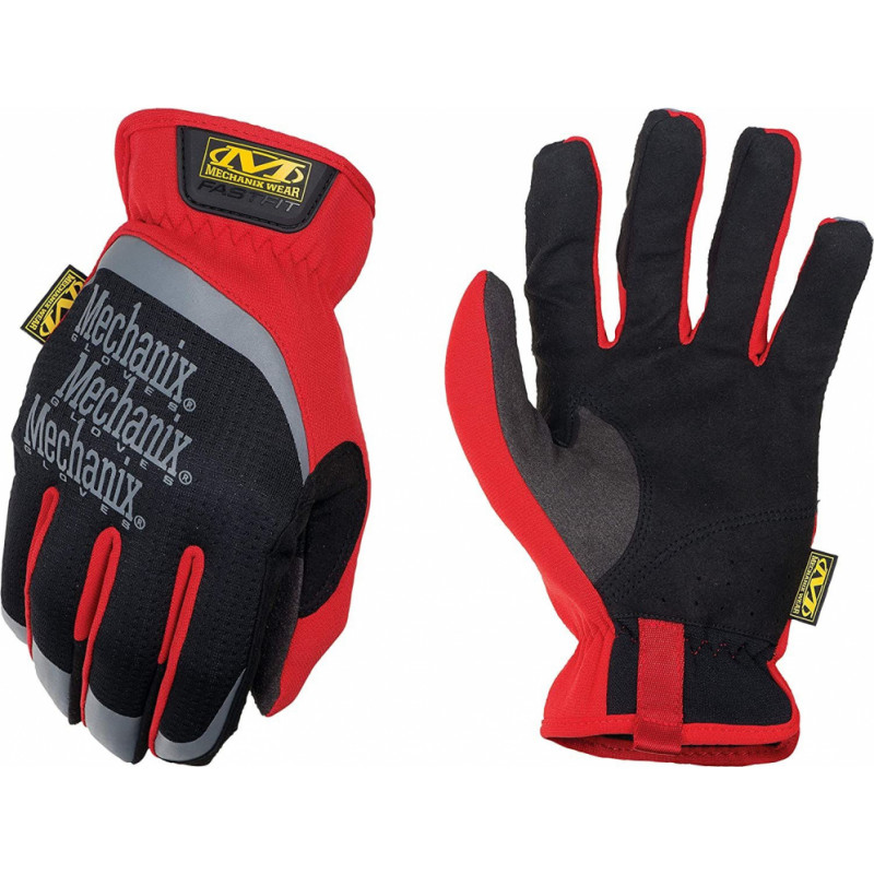 Mechanix Wear Cimdi FAST FIT 02 melns/sarkans S