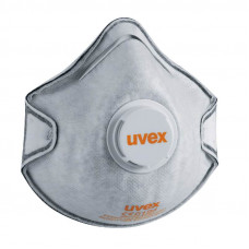Uvex respirātors Silv-Air classic 2220 ar oglekļa filtru, FFP2, maska ar vārstu