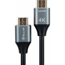 Tellur High Speed HDMI 2.0 cable, 4K 18Gbps plug-plug Ethernet gold-plated 1.5m black