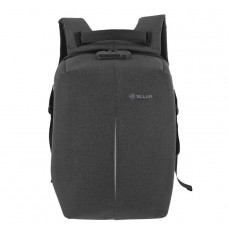 Tellur 15.6 Notebook Backpack Antitheft V2, USB port, Black