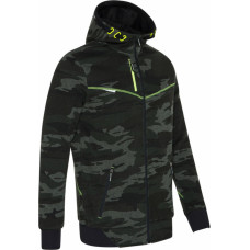 North Ways Zipped Hoodie North Ways Botta 1509 Camouflage/Neon, size XL