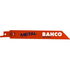 Bahco Zobenzāģa asmeņi Sandflex Bi-Metal 228mm*0,9mm ST 18TPI, metālam, 5 gab