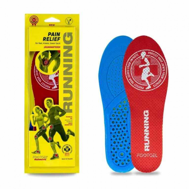 Footgel Insoles Footgel Running, size 43-47