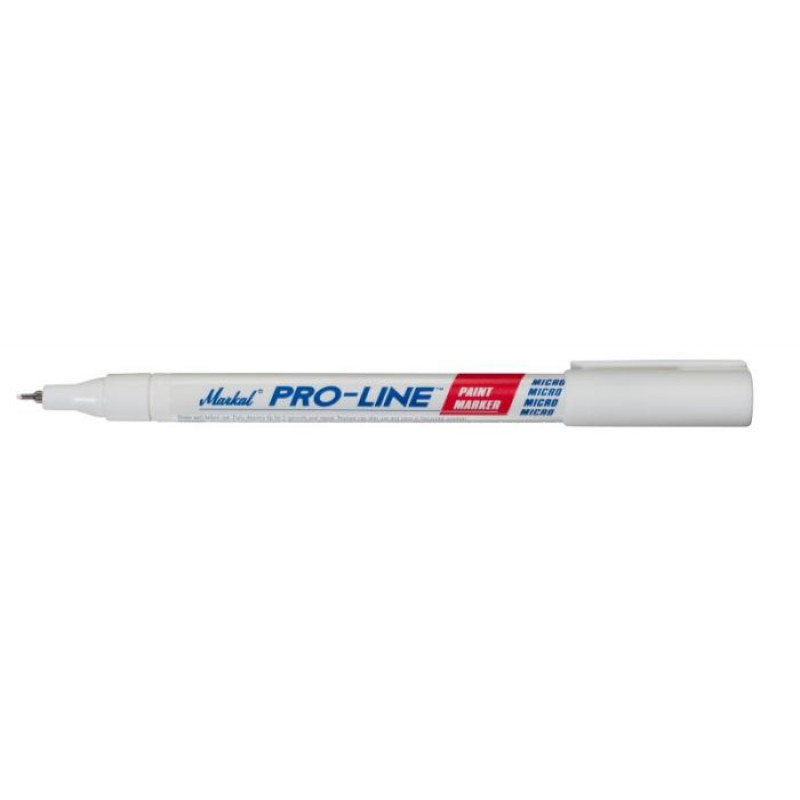 Markal Marķieris uz krāsas bāzes MARKAL PRO-LINE Micro 0,75 mm , balts