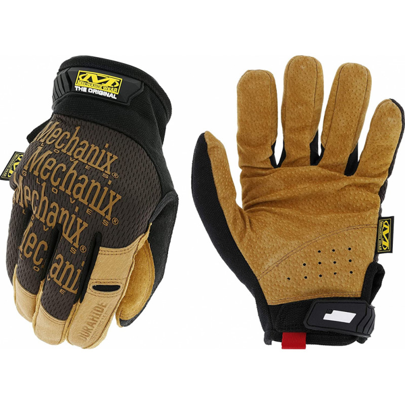 Mechanix Wear Cimdi Mechanix Durahide™ Original® Āda, melni/brūni, izmērs XL