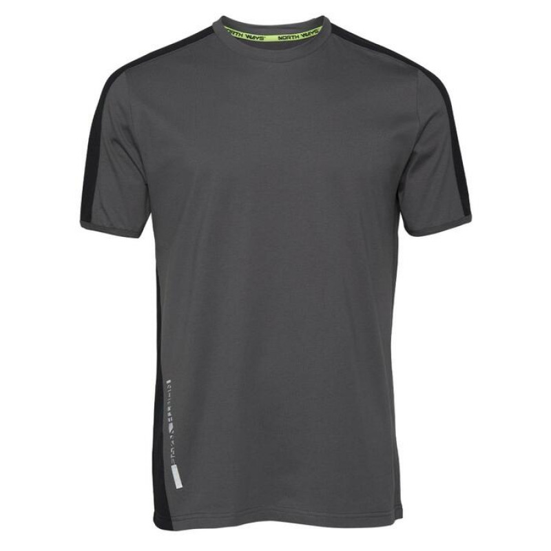 North Ways Work T-Shirt North Ways Andy 1400 Grey, size XXL