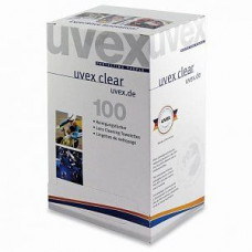 Uvex vienreizlietojamās briļļu salvetītes, 100gab/iepakojums