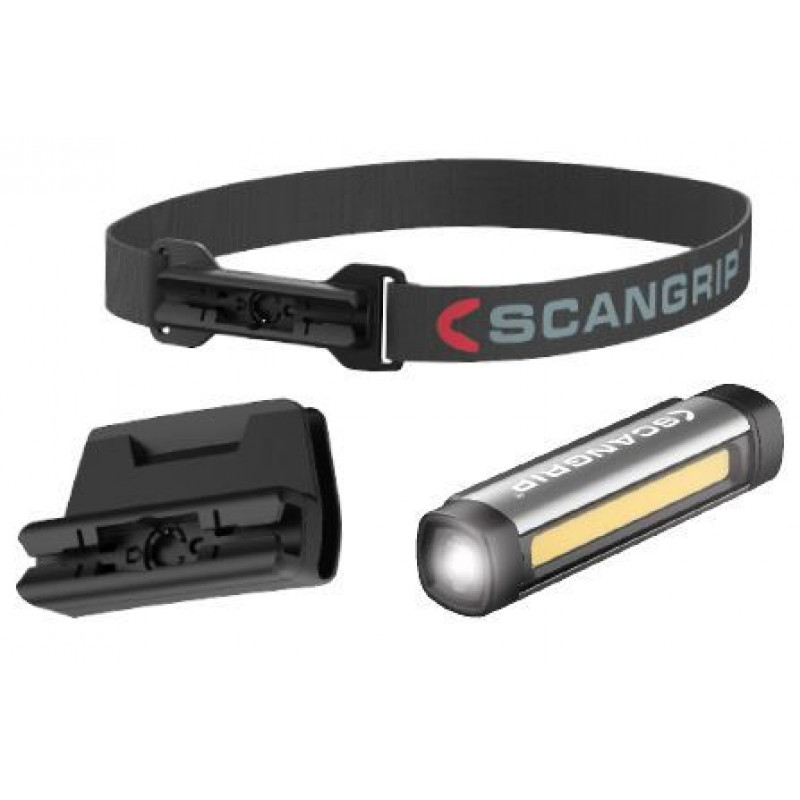 Scangrip Flexible work light Scangrip FLEX WEAR KIT, 150lm, rechargeable, IP20