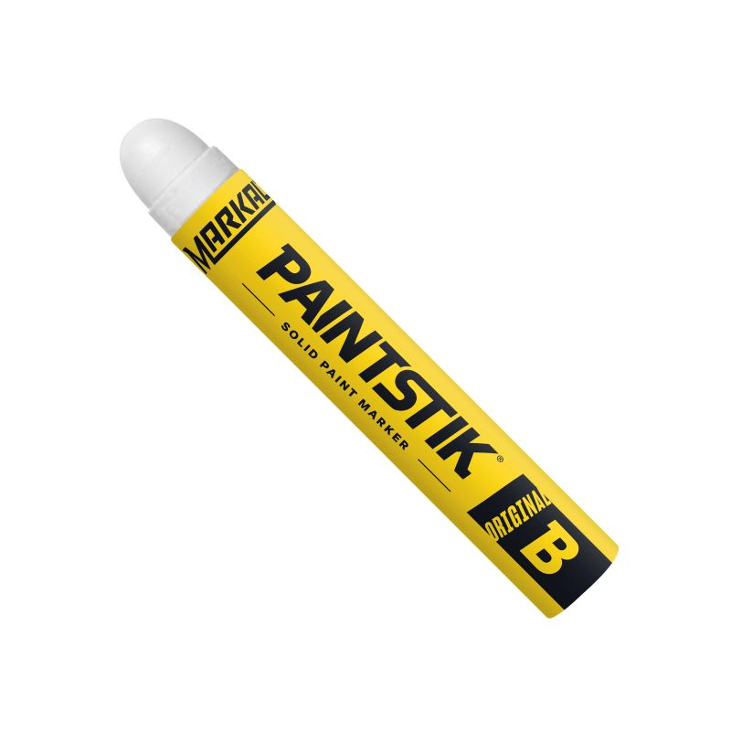 Markal Īsta krāsas marķēšanas zīmulis MARKAL B Paintstik 17 mm , balts