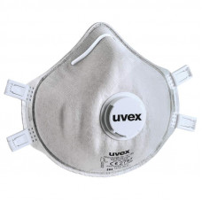 Uvex Respirātors Silv-Air Carbon, FFP3, ar vārstu, 3 gab, retail