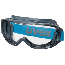 Uvex Safety goggles Uvex Megasonic, clear spherical lense, supravision excellence coating (anti-fog inside, anti-scratch outside), anthracite/blue