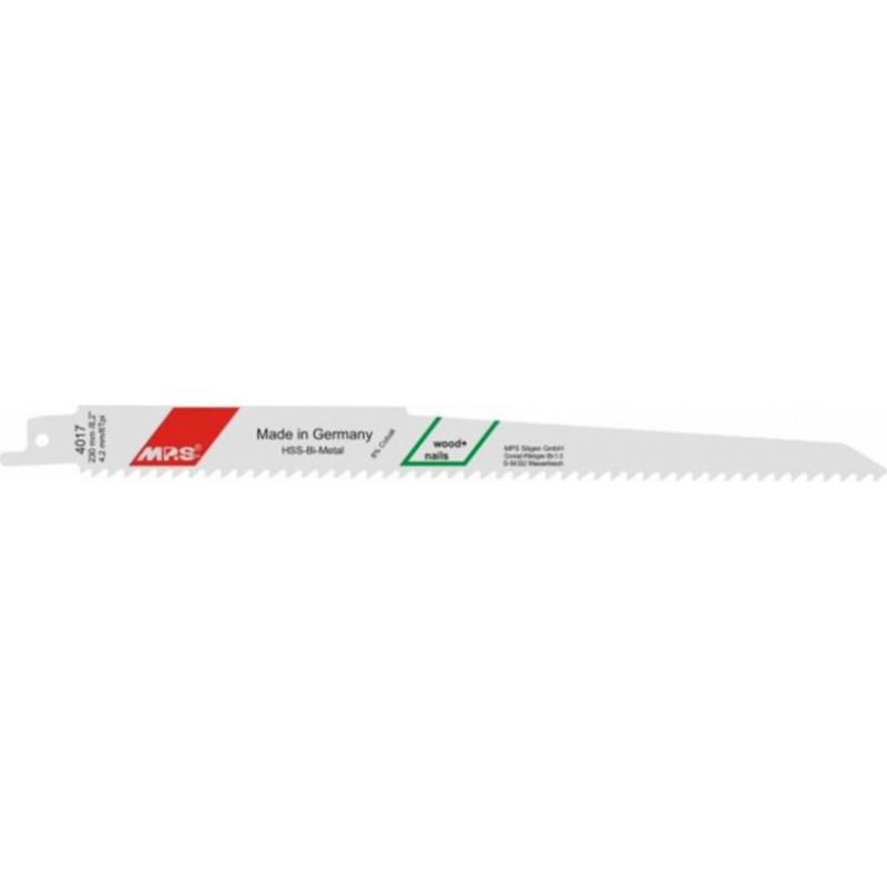 MPS Finierzāģa asmens universāls kokam 230 mm 6TPI 5 gab.