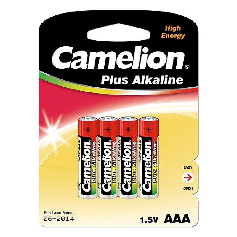 Camelion Elementi Alkaline LR03-BP4 AAA 4 gab.