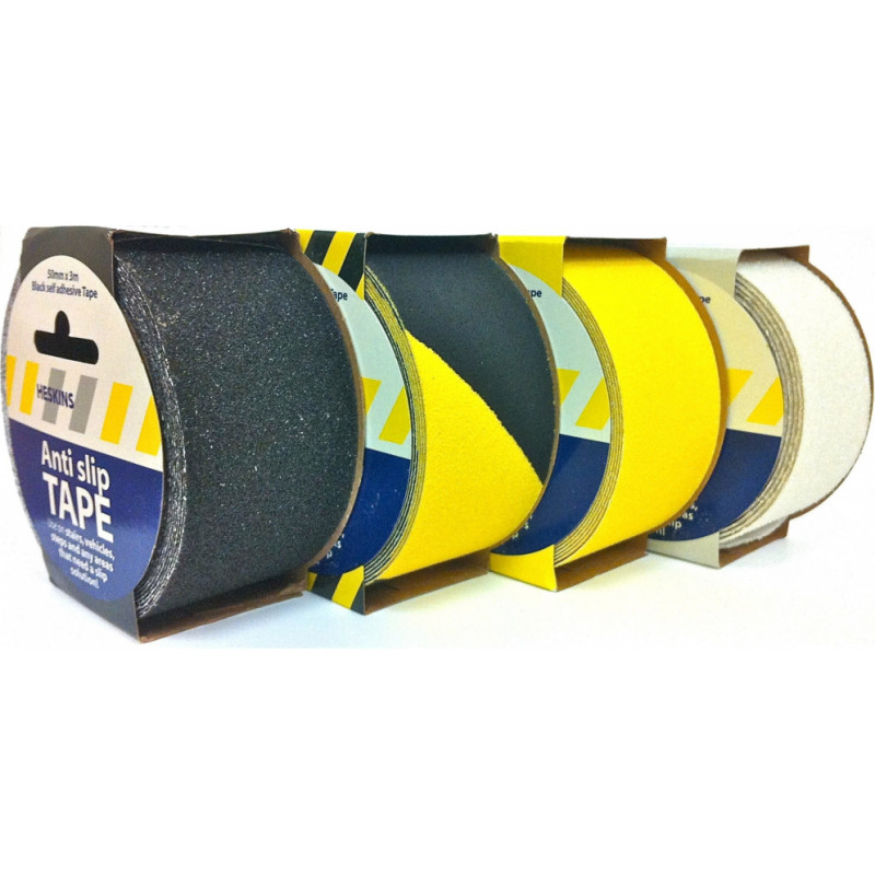 Heskins Melna lenta 50mmX3m Safety-Grip