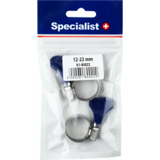 Specialist+ tauriņšļūtenes skava, 12-22 mm, 2 gab
