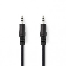 Nedis Stereo audio kabelis 3,5 mm Male - 3,5 mm Male 3,0 m melns
