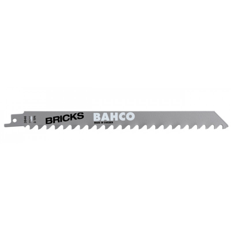 Bahco Karbīda zobenzāģa asmenis 150mm*0.9mm SL 6TPI, 1 gab, betonam, ķieģeļiem un stiklšķiedrai