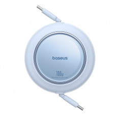 Baseus Kabelis USB C - USB C 100W 2m ievelkams galaktika zils Free2Pull BASEUS