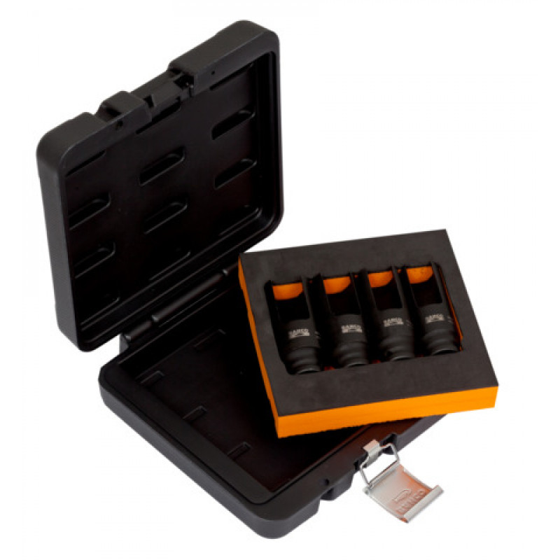 Bahco Injection nozzle socket set-4p