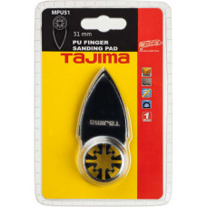 Tajima Daudzfunkcionāls pirkstiņveida slīpēšanas paliktnis 51mm. Kokam un krāsai