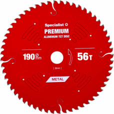 Specialist+ griešanas disks Aluminium 190x56Tx30mm