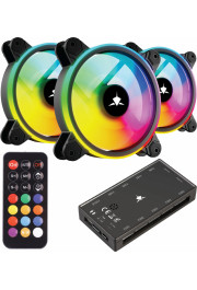 White Shark GCF-S028-004 Nebula-2 Black ARGB Kit