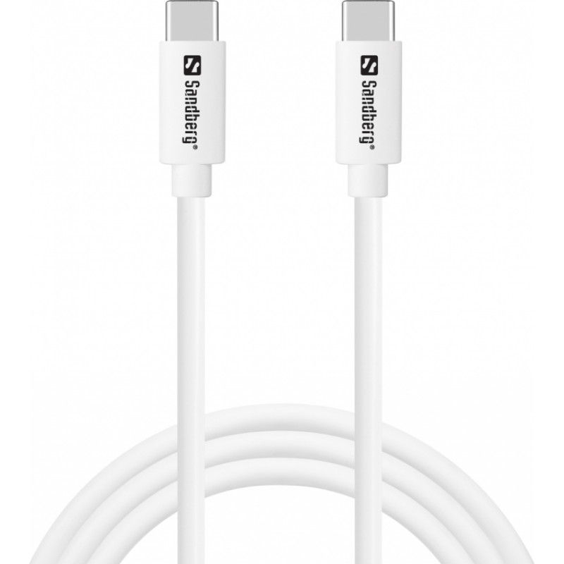 Sandberg 336-52 USB-C to USB-C 65W cable, 1M