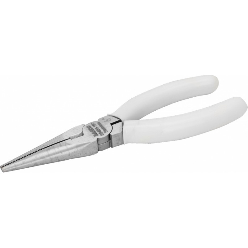 Bahco Stainless Steel Snipe Nose Pliers with PVC Coated Handles 175mm